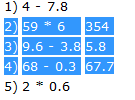 Practice example